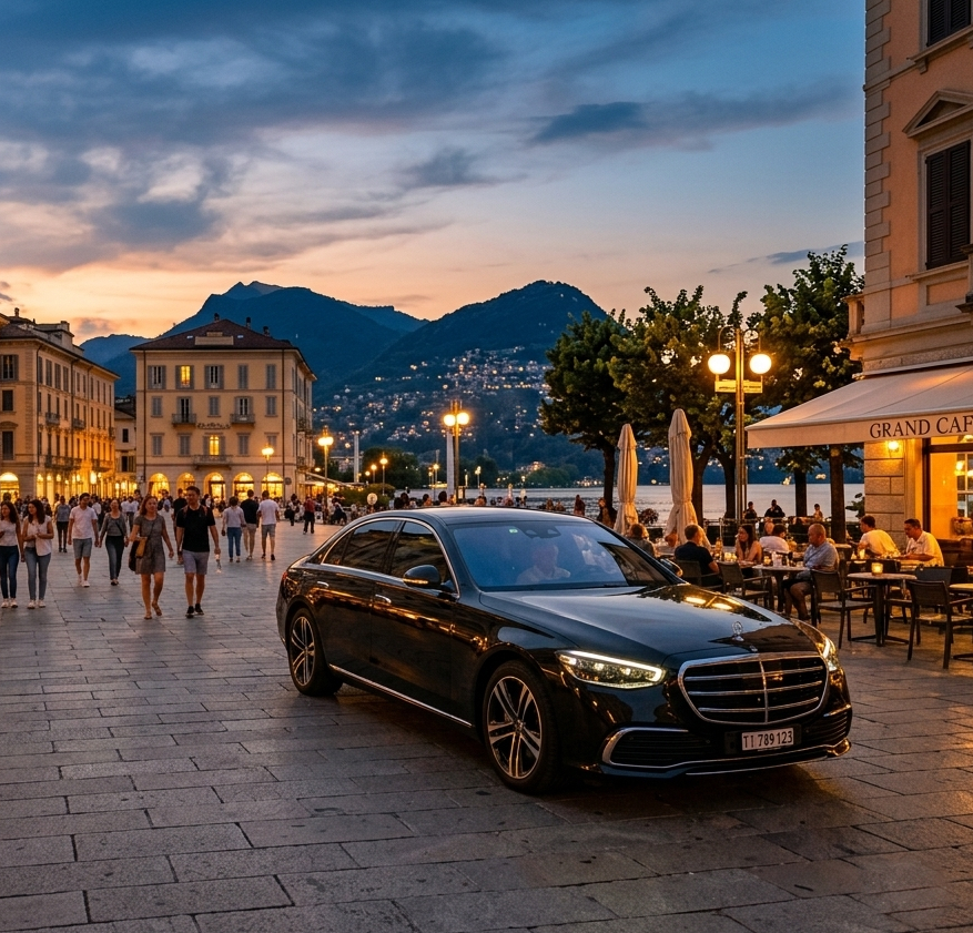 Taxi Lugano by Roberto Cardello
