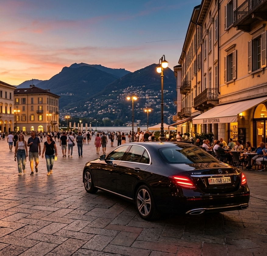Taxi Lugano by Roberto Cardello