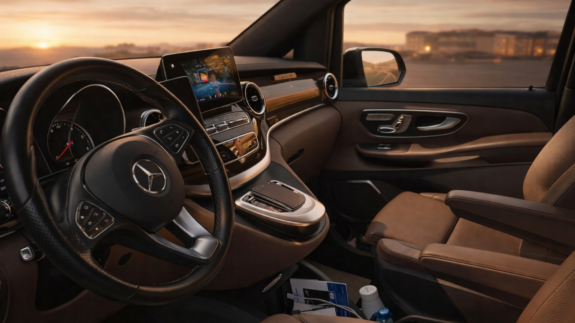 Taxi Lugano Mercedes V Class Swiss Edition